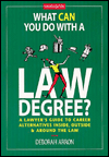 What can you do with a law degree?